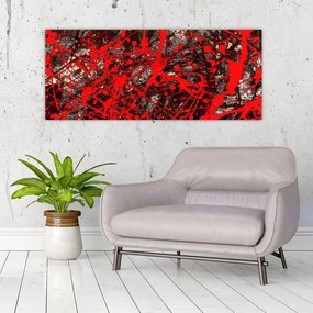 Obraz - Expresívne abstrakcie (120x50 cm)