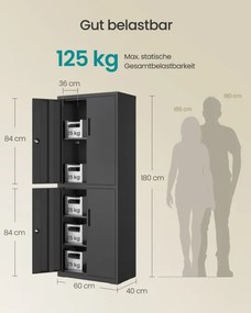 Oceľová skrinka OMC017BD01