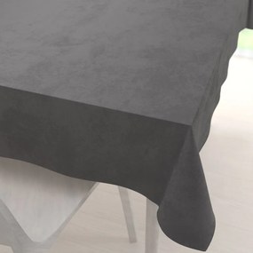 Biante Zamatový obdĺžnikový obrus Velvet Premium SVP-017 Tmavo sivý 50x100 cm