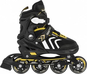Ramiz Sada kolieskových korčúľ 4 v 1 Korčule pre deti Veľkosť 29-33 Žltá