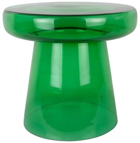 Sklenený okrúhly odkladací stolík ø 41 cm Simpleza – Leitmotiv