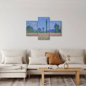 Obraz - Claude Monet, Poppy Field (Giverny), reprodukcia (90x60 cm)