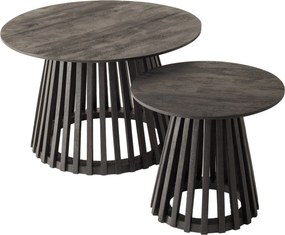 Súprava konferenčných stolíkov Bora 70×70×45 cm