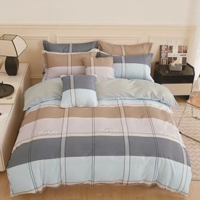 3 dielne Flanelové obliečky polycotton Wanda 200x140cm+90x70cm TiaHome