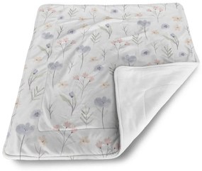 Sablio Deka pre bábätko Jemné kvety - 90x120 cm