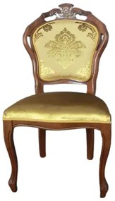 (2788) SEDIA CASTELLO zámocká stolička zlatá, set  2 ks