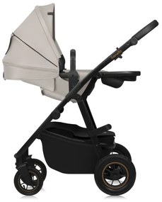 Lionelo - Kombinovaný kočík 3v1 AMBER PLUS Beige Sand