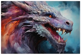 Obraz - Ilustrácia draka (90x60 cm)