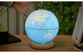Glóbus ø 20 cm Atlas LED – Gingko