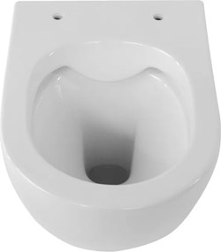 BPS-koupelny Závesná WC misa so SoftClose sedadlom HYD-4146, biela
