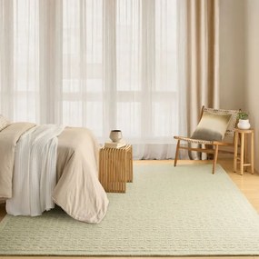 Koberec DKNY PURE GRIDS svetlozelený