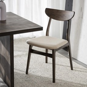 Hnedé jedálenské stoličky v súprave 2 ks Rodham - Rowico