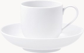 Ručne vyrobené porcelánové šálky na kávu's podšálkami Urbino, 2 ks