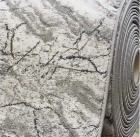 Behúň Marble 19 sivý