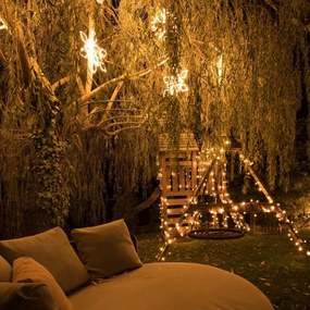 DECOLED LED světelný řetěz 100 m, teple bílá, 600 diod, IP67, Easy Fix