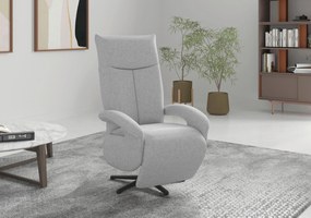 XXXLutz RELAXAČNÉ KRESLO, textil, svetlosivá Sit & More - Online Only obývacie izby - 00014401323R