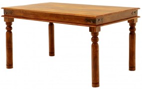 Jedálenský stôl Jali 140x90 z indického masívu palisander Only stain