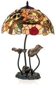 Dekoratívna lampa tiffany LIVELY OVÁL