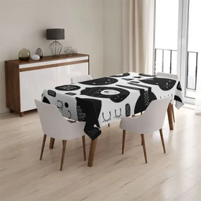 Sablio Obrus Mačička a medveď - 90x90 cm