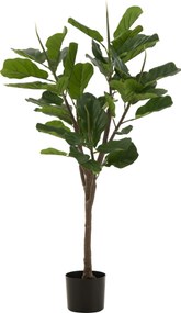 Dekorácia rastlina umelý Fikus Lyrata v kvetináči – 30*30*129 cm