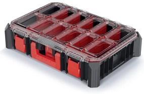 Organizér - mostík A-C s prepážkami, čierna