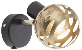 Redo 04-516 - Nástenné bodové svietidlo TORN 1xE14/28W/230V