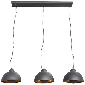 Závesná lampa Studio 3 black gold