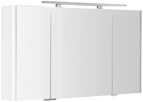 Sapho Sapho, LUCIE galérka s LED osvetlením, 126x70x17cm, biela, LU125-0030