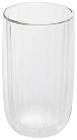 Sada dvoch pohárov CEMBRA GROOVE priesvitné 888835 350 ml (2 ks)