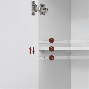 Skrinka pod umývadlo BBK112W01