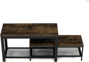 Set dvoch botníkov hnedý ABO-W2124 OLW (2 ks)