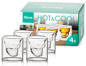 4Home Poldecáky Skull Hot&Cool 20 ml, 4 ks