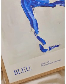 Plagát 50x70 cm Bleu – Lucrecia Rey Caro – The Poster Club
