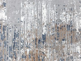 DC Koberec Exclusive 200 sivá námornícka modrá Rozmer: 200×290 cm