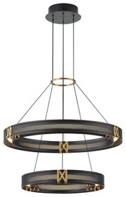 LED Luster na lanku LED/62W/230V 3000K 62x120 cm