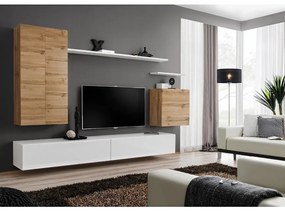 Obývacia stena Switch II Wotan/Biely
