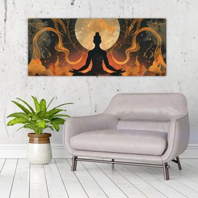Obraz - Meditácia (120x50 cm)