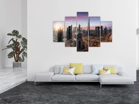 Obraz - Panorama Dubaja (150x105 cm)