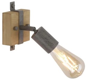 Leuchten Direkt 13471-79 - Nástenné bodové svietidlo SLAT 1xE27/40W/230V