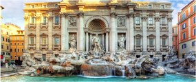 Obraz - Fontána di Trevi (120x50 cm)