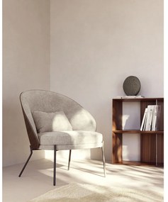 Svetlohnedé kreslo Eamy – Kave Home