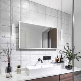 Brilagi - Kúpeľňový luster na lanku SELE AQUA 1xGU10/30W/230V IP44 biela