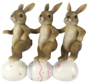 Dekorácia králikov s vajíčkami - 14 * 5 * 13 cm