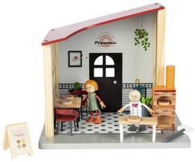 Playtive Drevený domček pre bábiky (reštaurácia)  (100367449)
