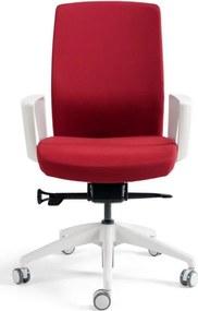 OFFICE PRO bestuhl -  OFFICE PRO bestuhl Kancelárska stolička J2 WHITE BP červená