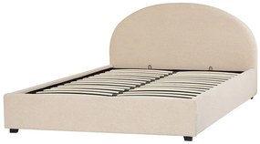 Manželská posteľ 140 cm Verena (béžová) (s roštom a úložným priestorom). Vlastná spoľahlivá doprava až k Vám domov. 1076342