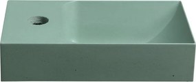 Betónové umývadlo v mentolovej farbe 31x17 cm Piccolino – Sapho
