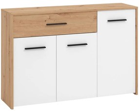 Komoda Varadero artisan/biela 3K1F 11011610