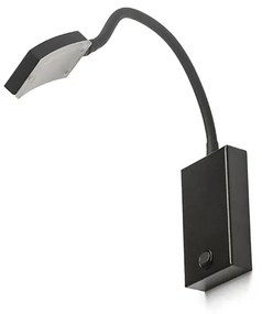 RENDL R12942 FRISCO LED bodové svetlo, husí krk čierna