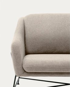 Béžová pohovka 128 cm Brida – Kave Home